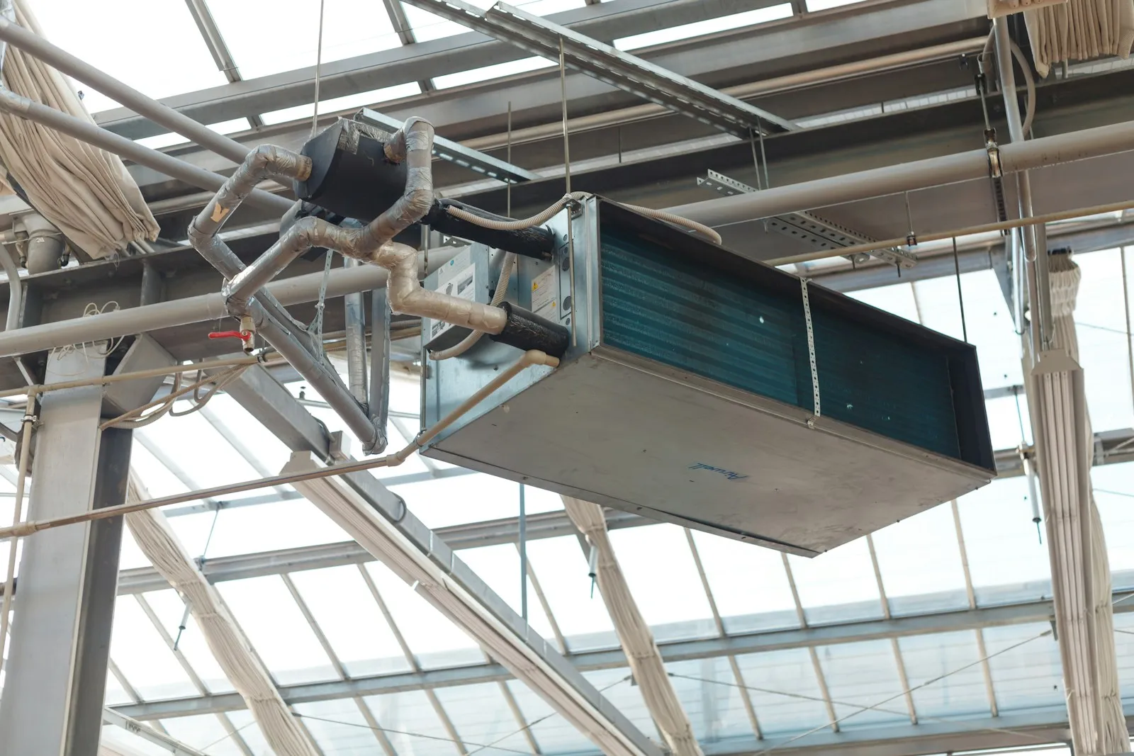 Ceiling-hung air handling unit